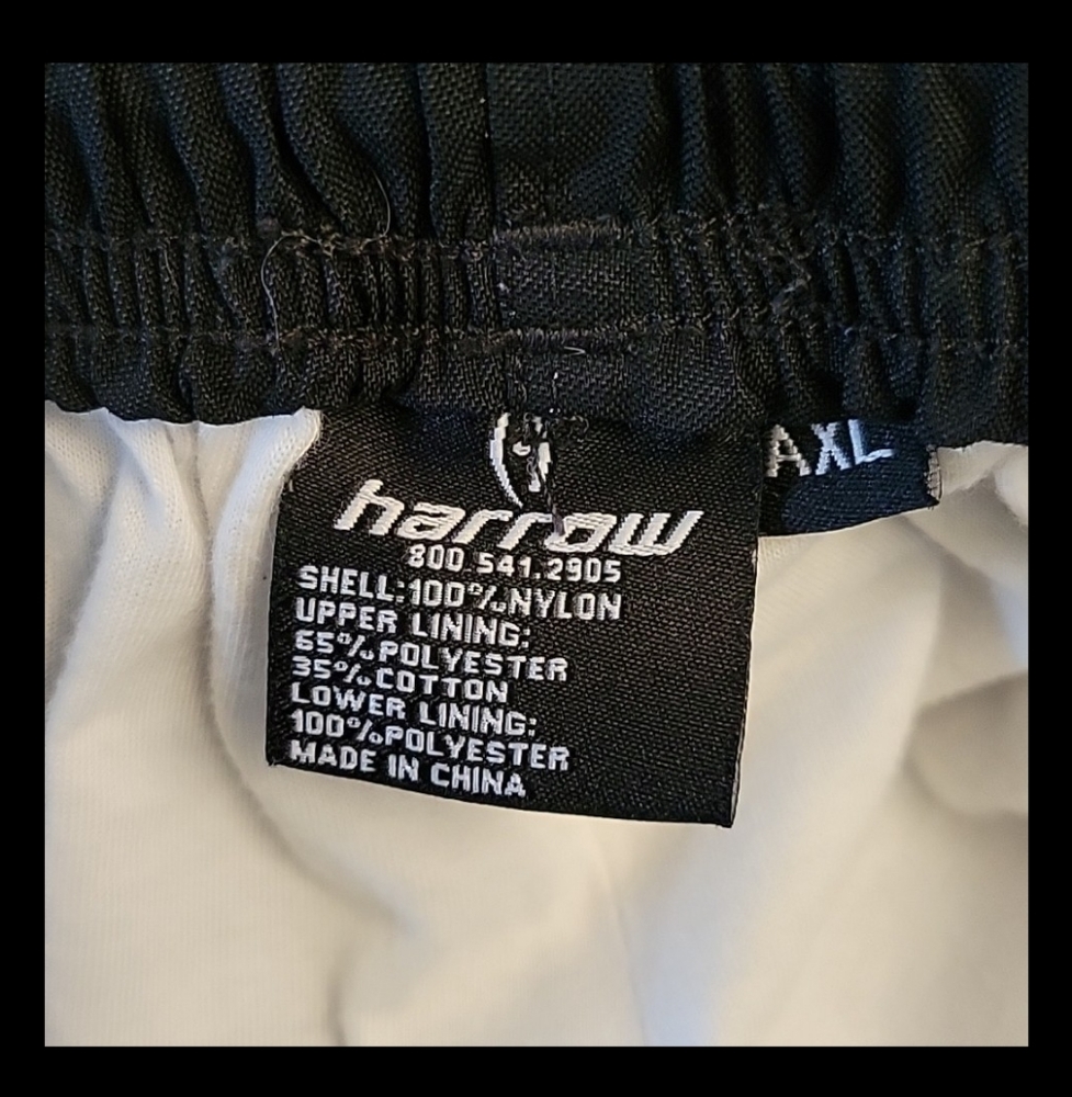 HARROW AXL Lined Pants Zipper Leg Black - Picture 7 of 10